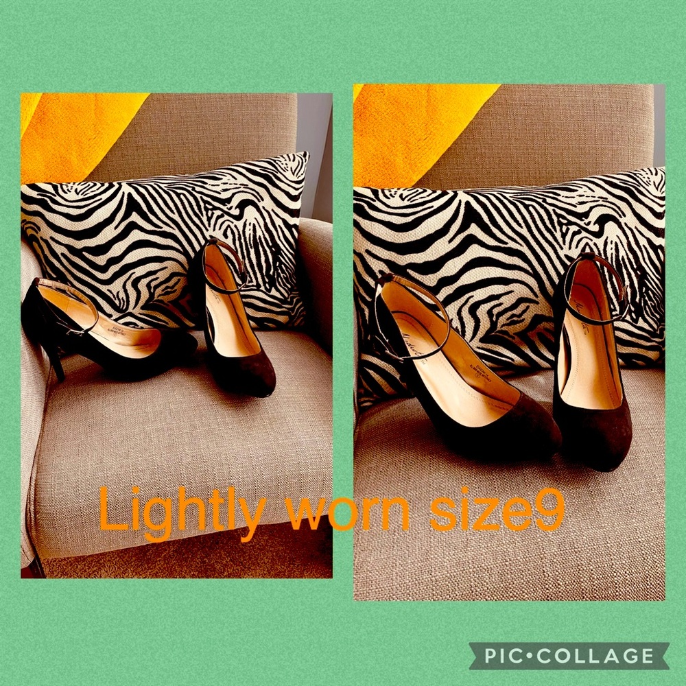 Black Modesta pumps